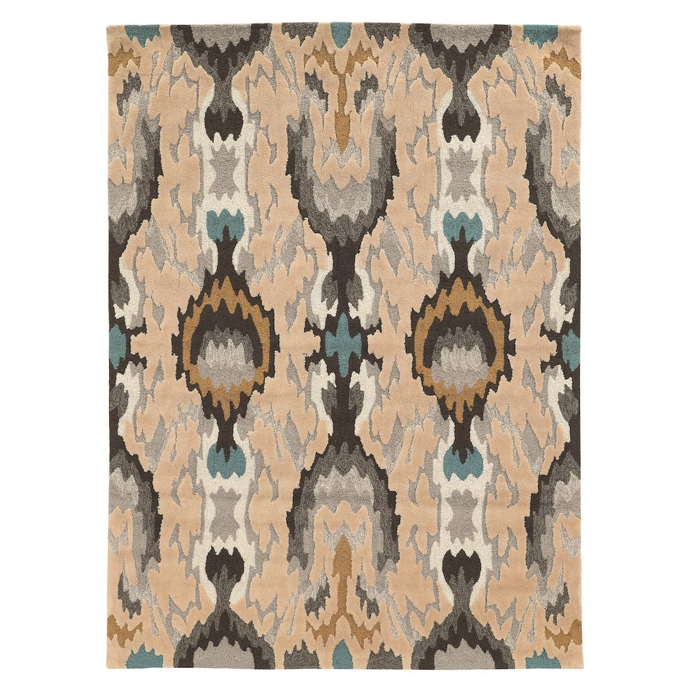 Trio Icon Grey & Multti 5x7, Rug. Picture 1