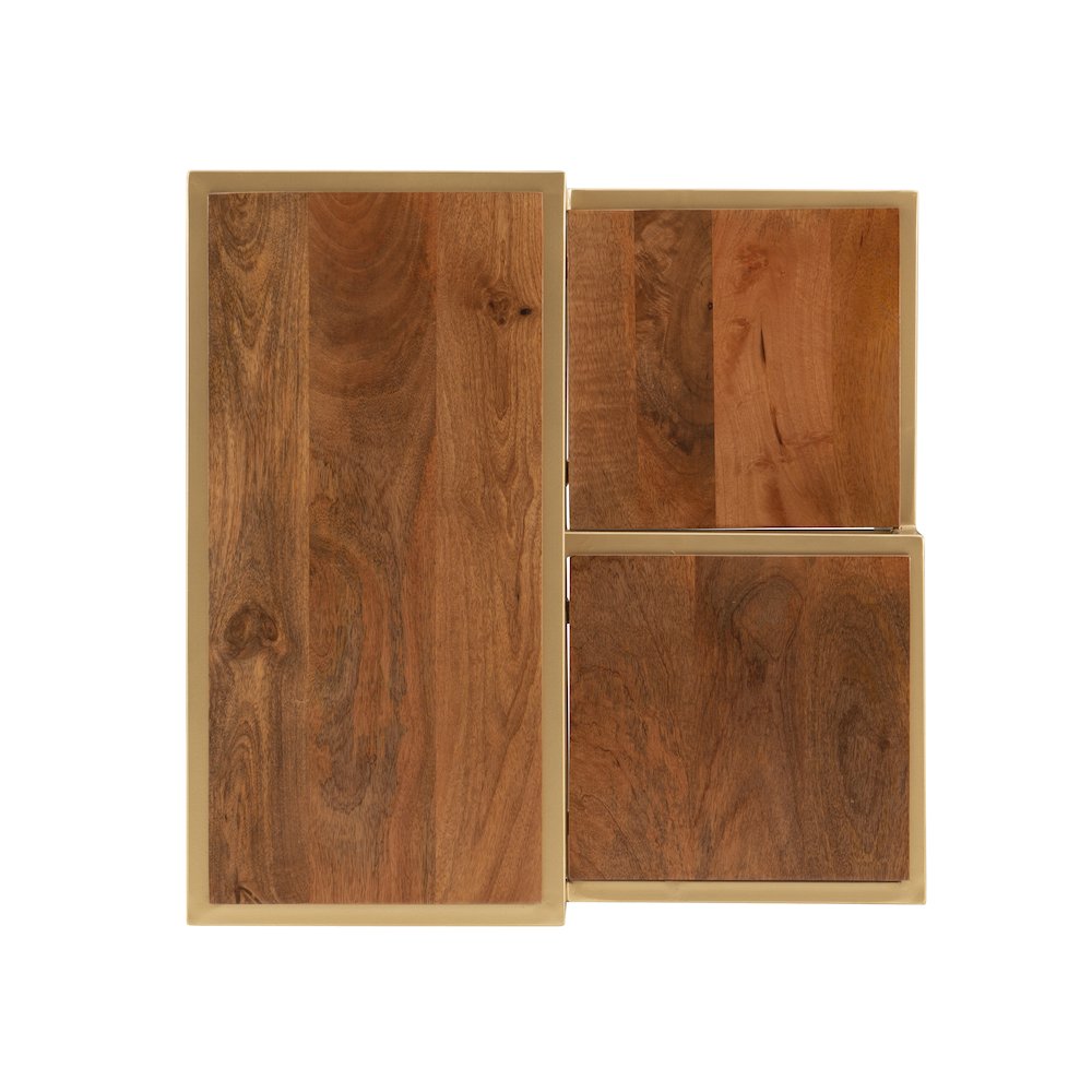 Carlo 3 Tiered Plant Stand Side Table. Picture 5