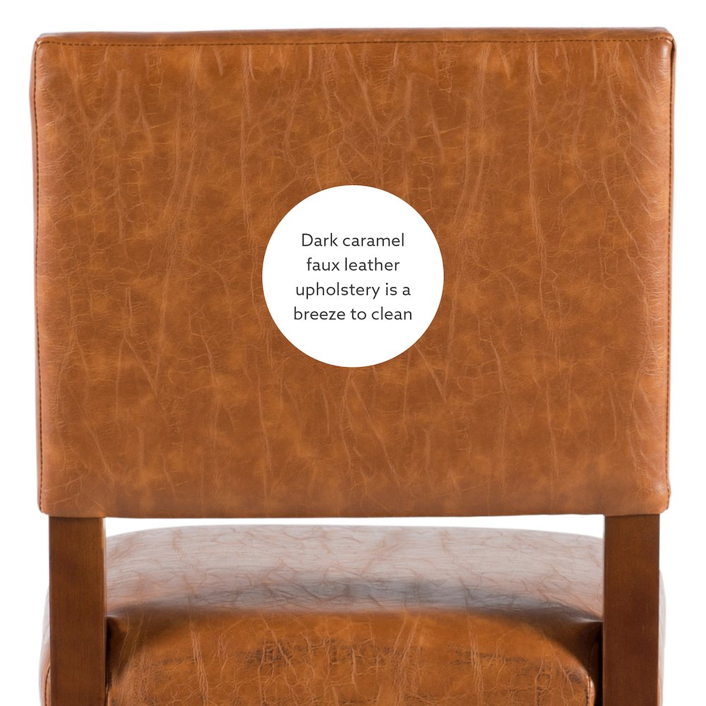 Brook Counter Stool 24 Caramel. Picture 10