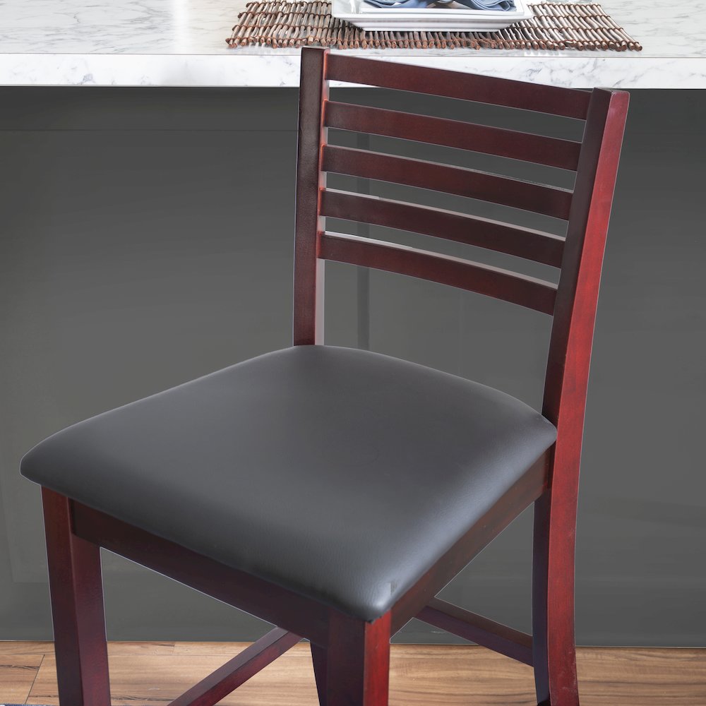 Triena 30 In Ladder Bar Stool. Picture 4