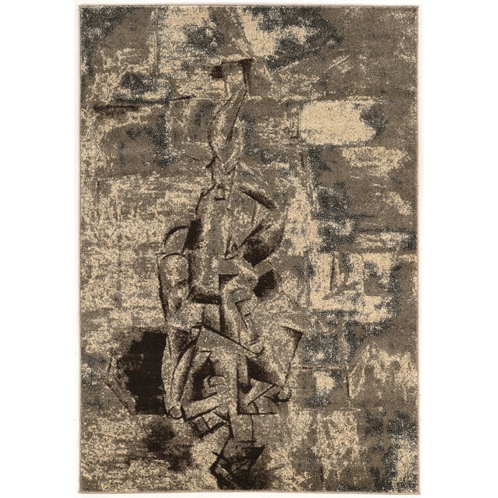 Masters Woman Grey & Taupe 5x7.6, Rug. Picture 1