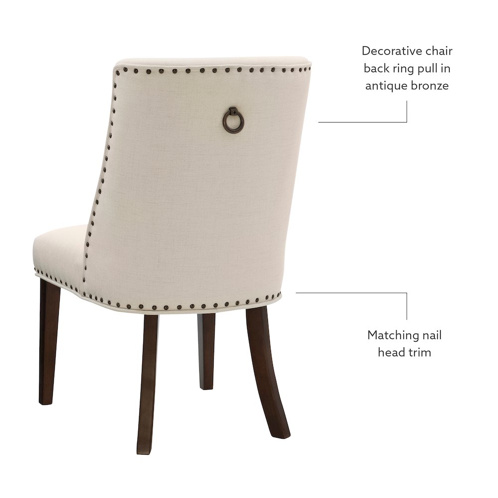 Adler Dining Chair Espresso Natural, Set of 2. Picture 10