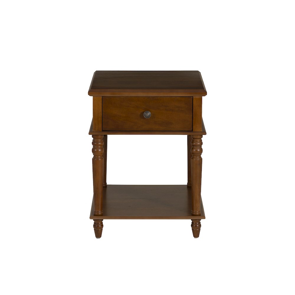 McGhie Side Table Hazelnut. Picture 2