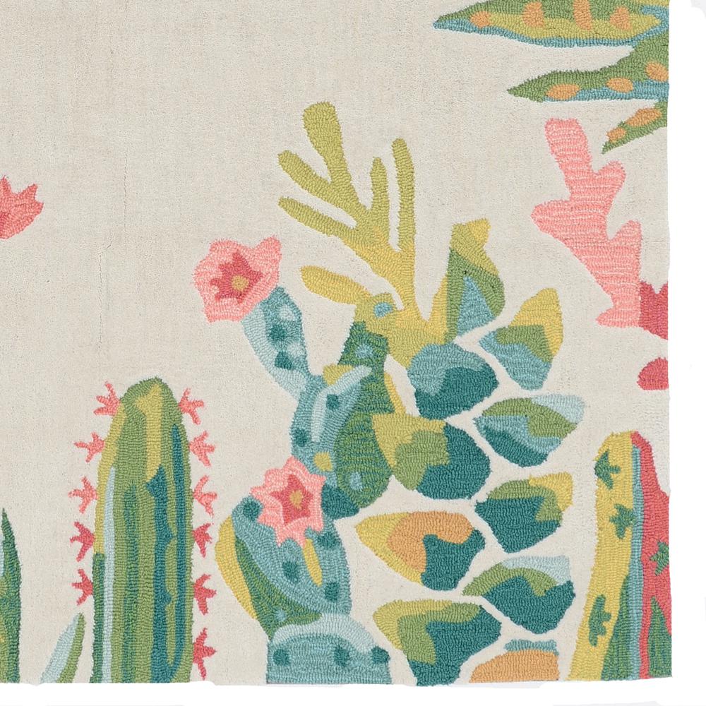 Trio Saguaro Ivory & Multi 8x10, Rug. Picture 3