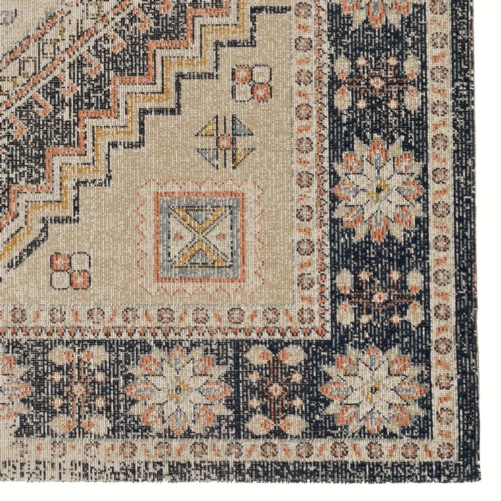 Great Zero Stiles Ivory & Navy 5x7.6, Rug. Picture 3