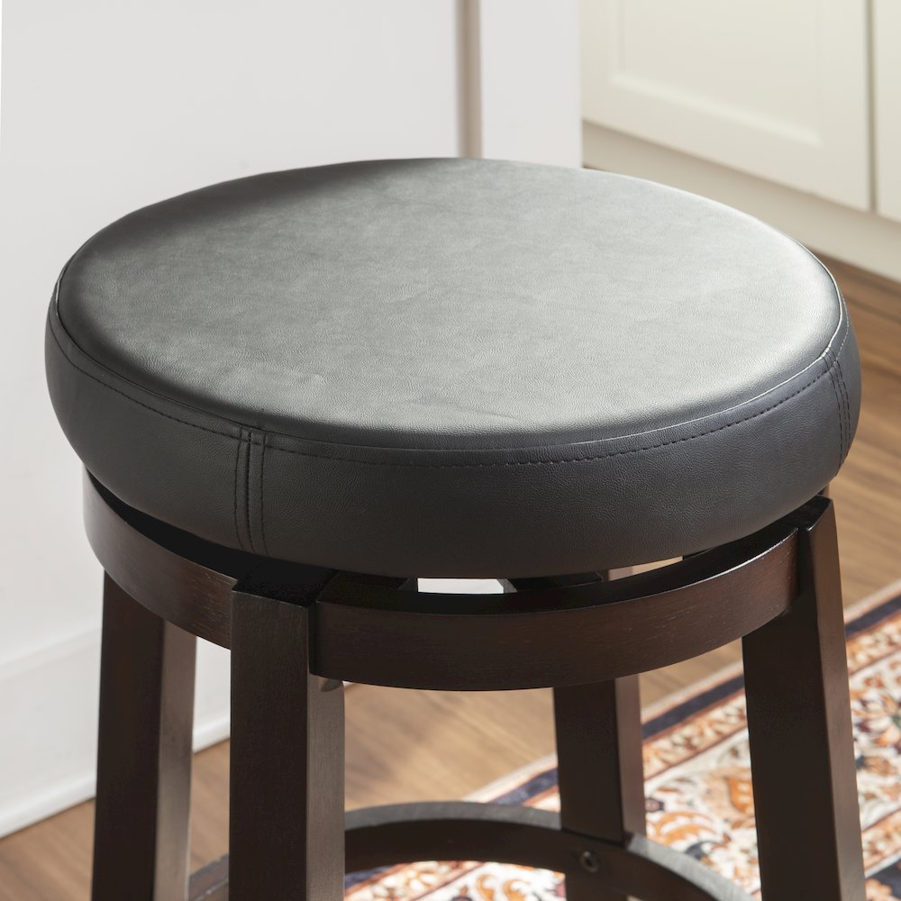 Maya Black 24 Inches Counter Stool. Picture 4