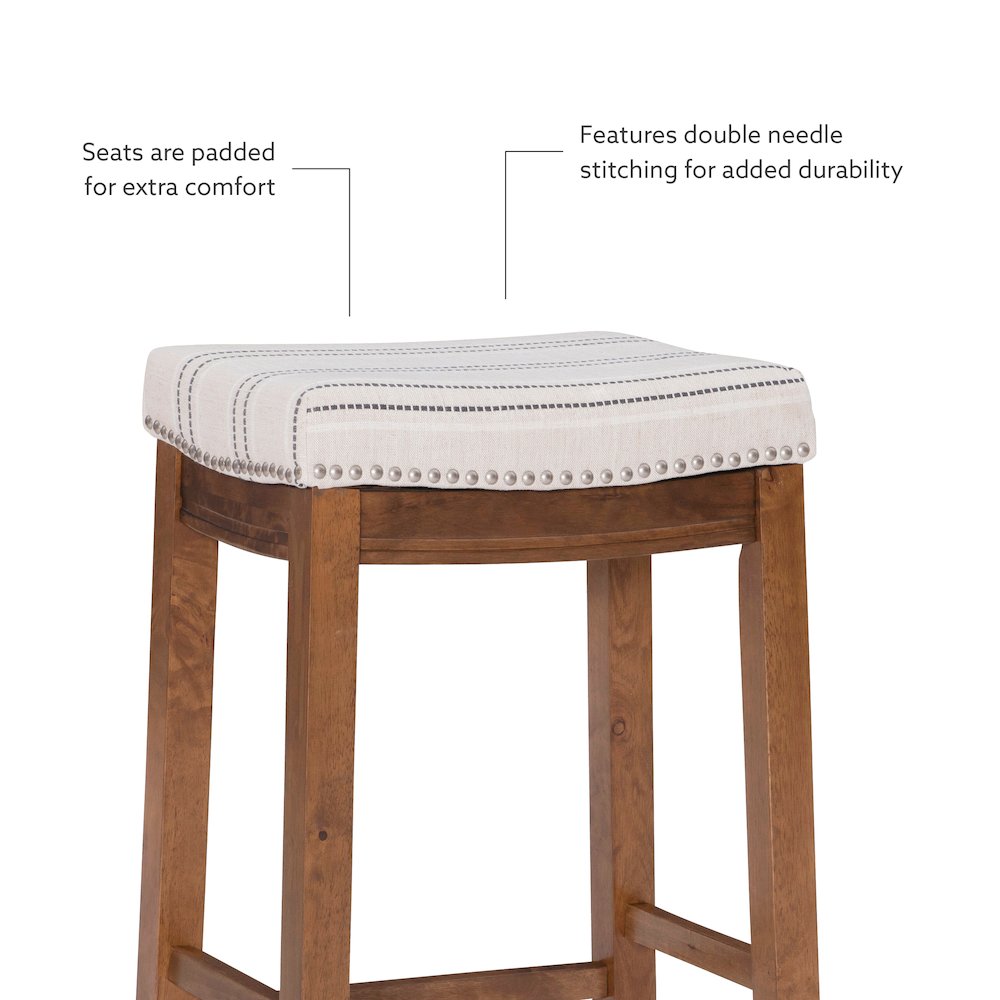 Clardige 3Pc Counter Set Rustic Stripe. Picture 8