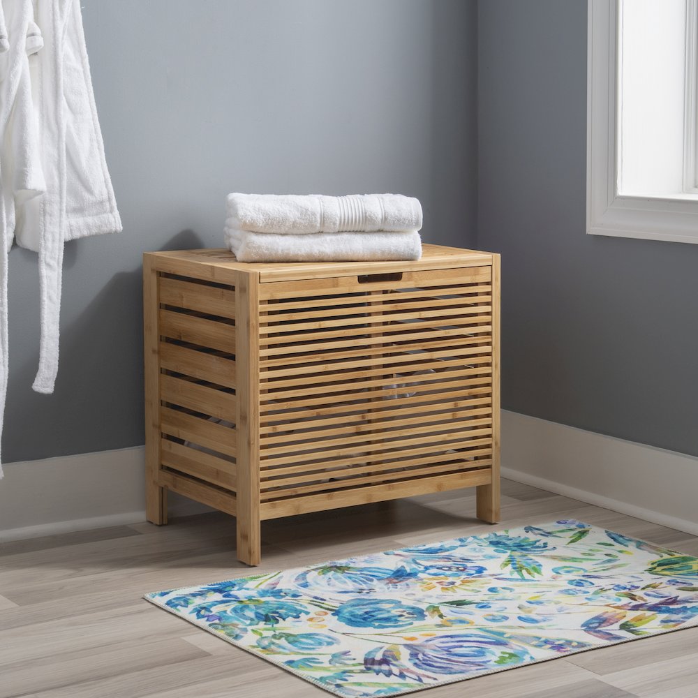 Bracken Bamboo Hamper. Picture 3