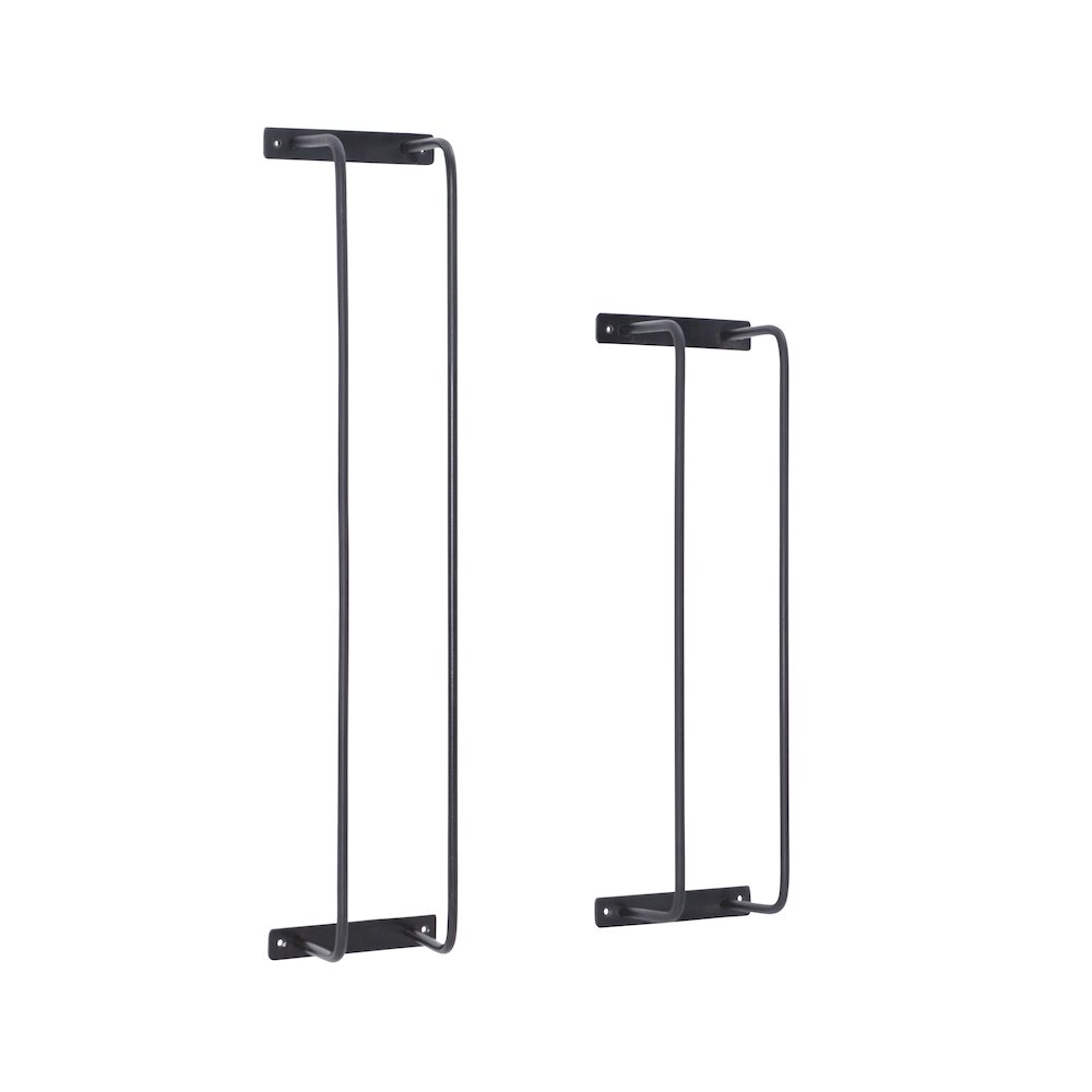 Triston Metal Towel Rack 2Pk Black. Picture 7