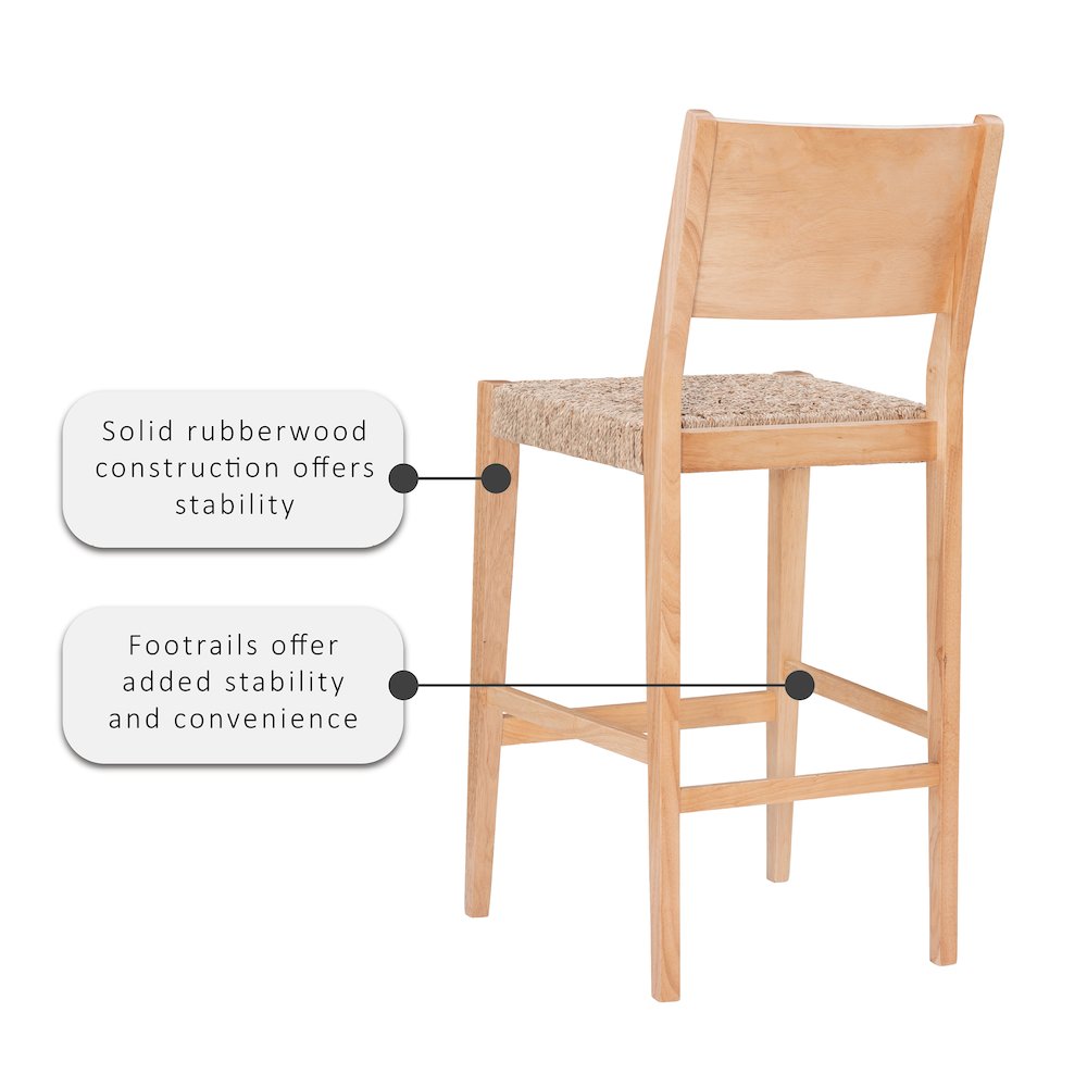 Cadence Barstool Natural Set Of 2. Picture 12