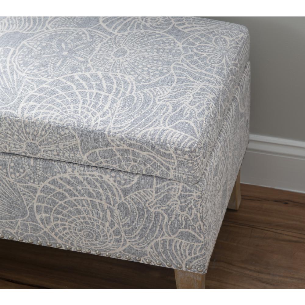 Stephanie Upholstered Storage Ottoman, Stone. Picture 15