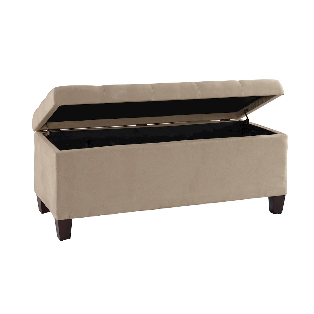 CARMEN SHOE STORAGE OTTOMAN. Picture 1