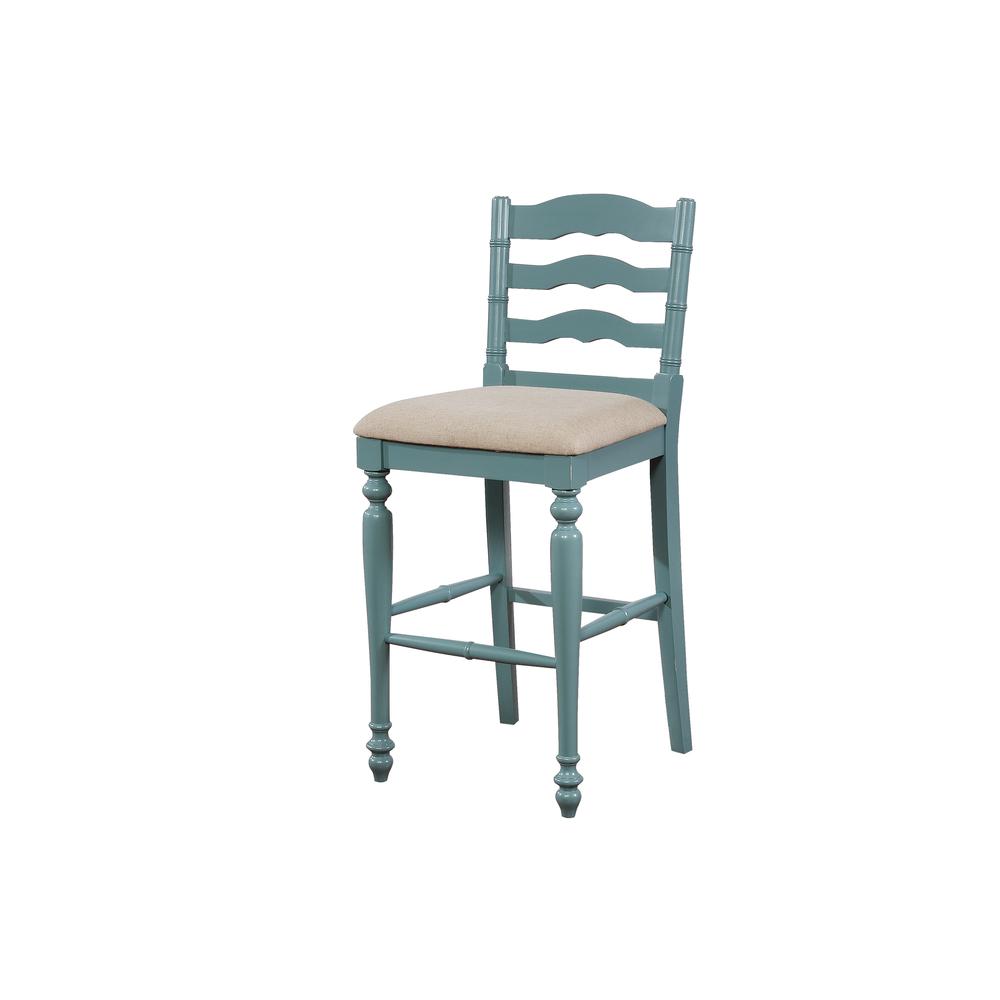 Marino 30 In Antique Blue Bar Stool. Picture 1