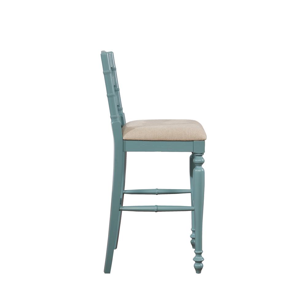 Marino 30 In Antique Blue Bar Stool. Picture 2