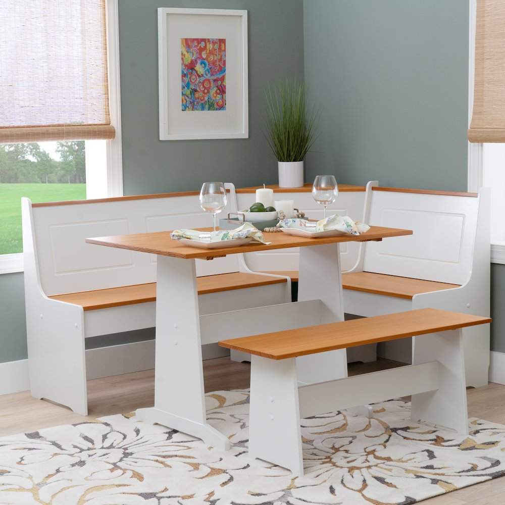 Ardmore Nook White With Pine Accents. Picture 4
