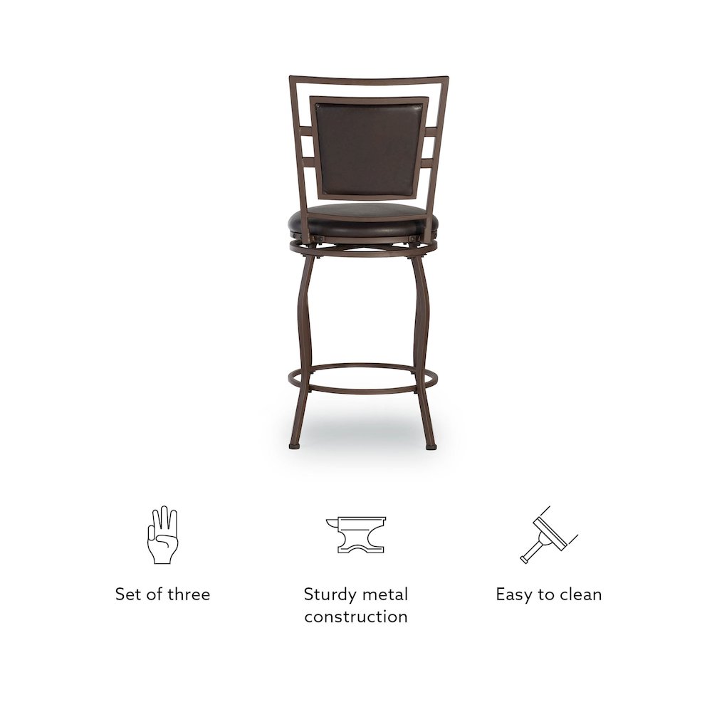 Townsend Three Piece Adjustable Stool Set. Picture 17