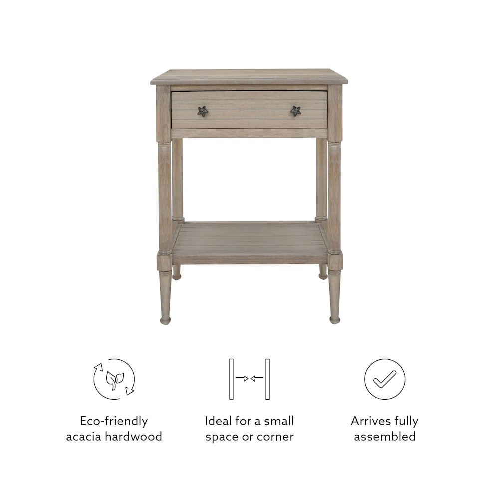 Seaboard Accent Table Natural. Picture 16