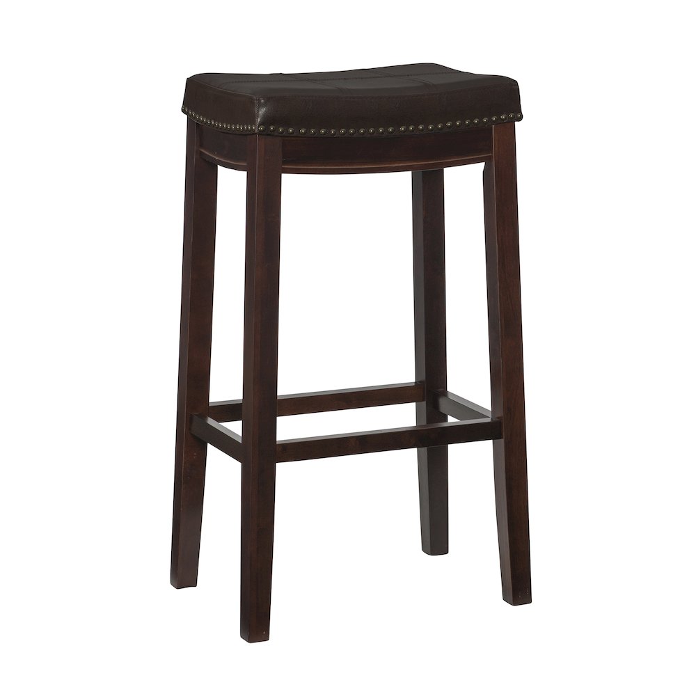 Claridge Brown Barstool. Picture 1