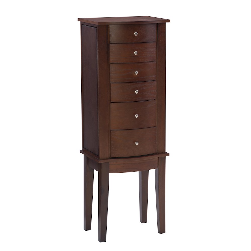 Merlot Jewelry Armoire. Picture 10
