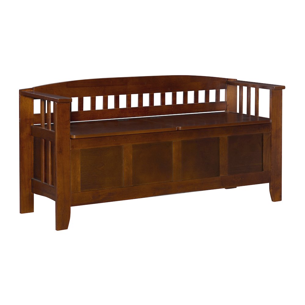 Split Seat Storage Bench. Picture 9