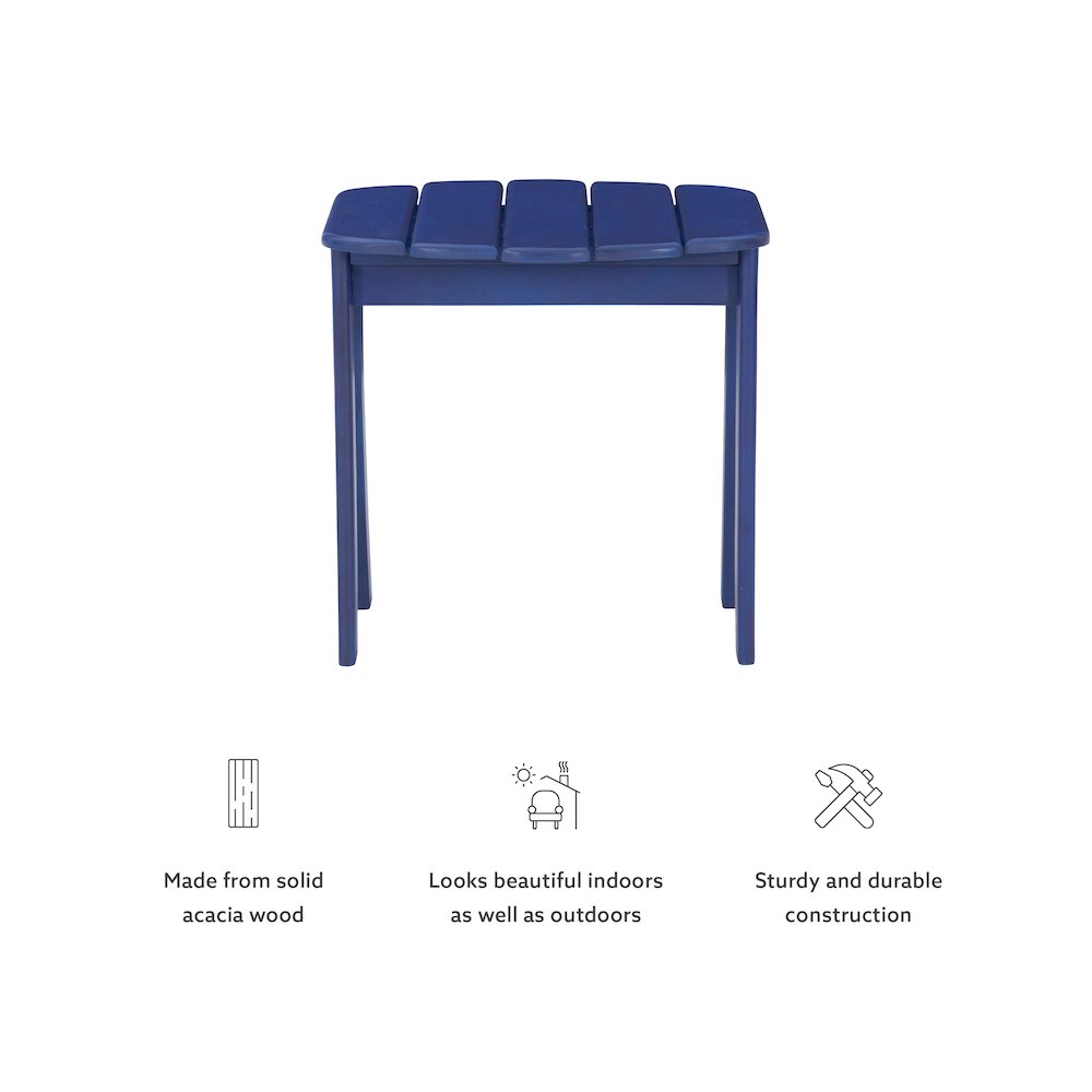 Adirondack End Table Blue. Picture 11