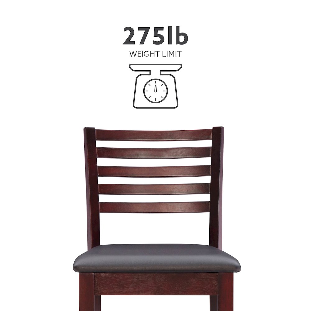 Triena 24 In Ladder Counter Stool. Picture 13