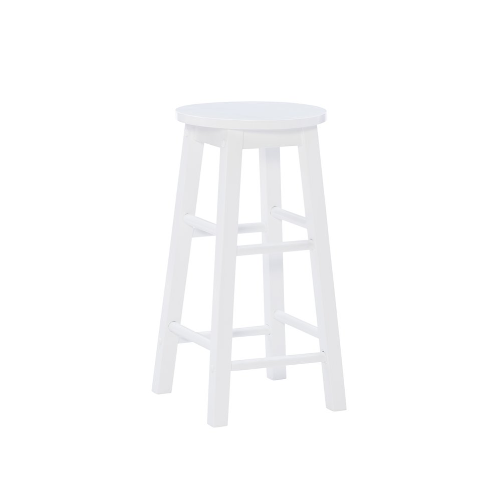 24 Inches Counter Stool White. Picture 1