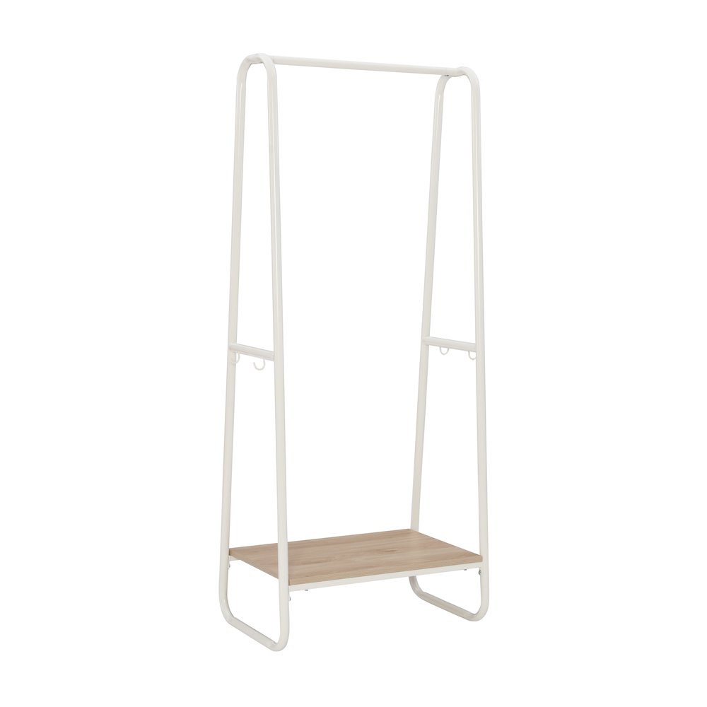 Bywood Clothing Rack Tall White. Picture 1