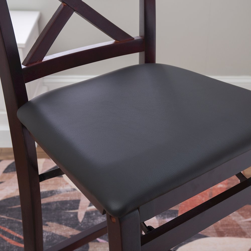 Triena 30 In X Back Folding Bar Stool. Picture 6