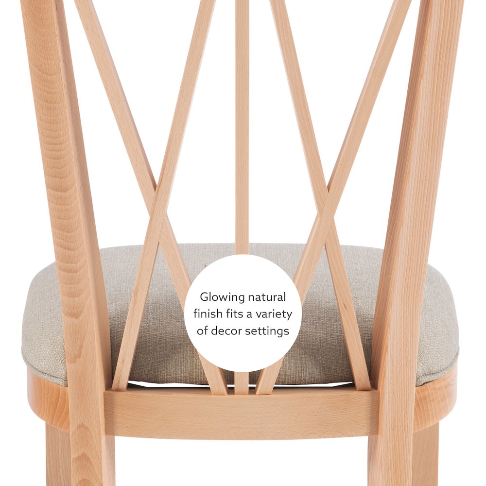 Bailey Chair Natural. Picture 11