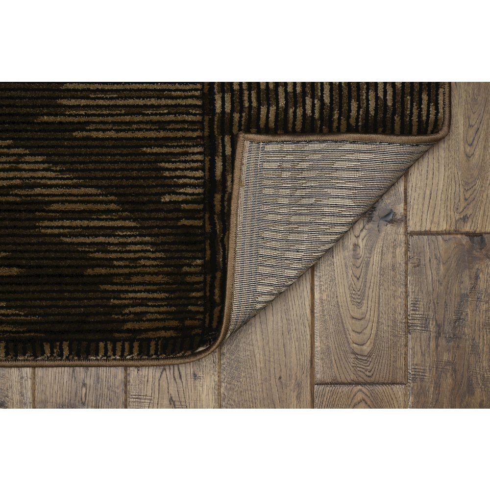 Milan Marcel Brown & Beige 5x7.6, Rug. Picture 2