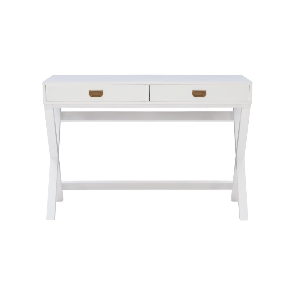 Peggy White Writing Desk. Picture 2