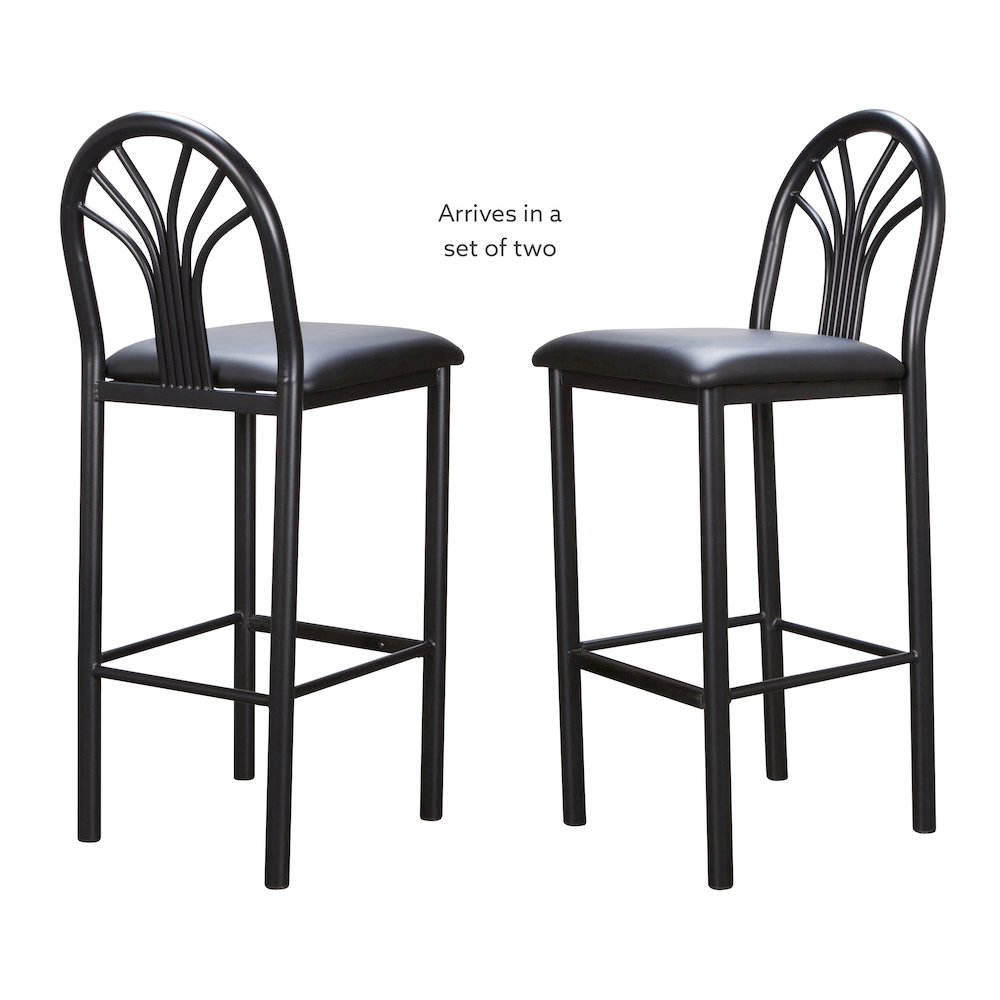 Thayer Barstool Black Set Of 2. Picture 11
