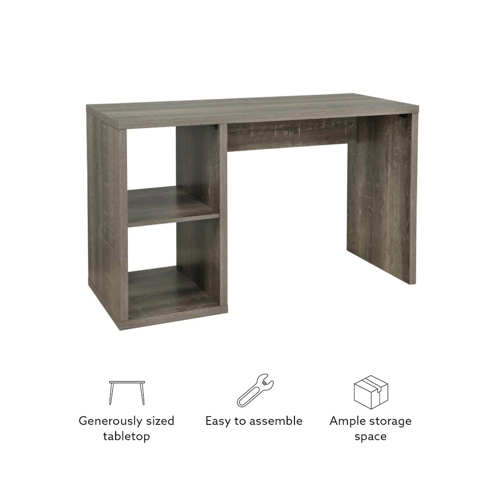 Galli 2 Cube Desk Grey. Picture 15
