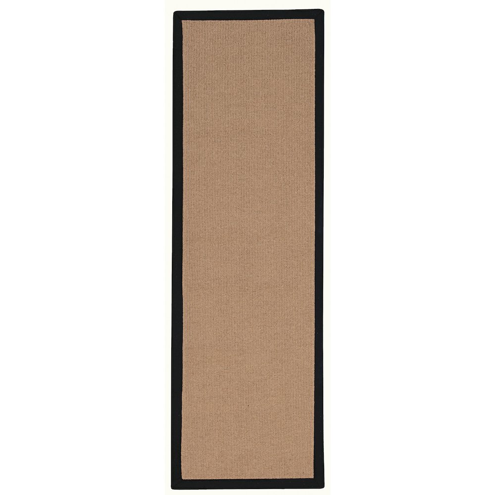 Athena Cork & Black 2.6x8, Rug. Picture 1