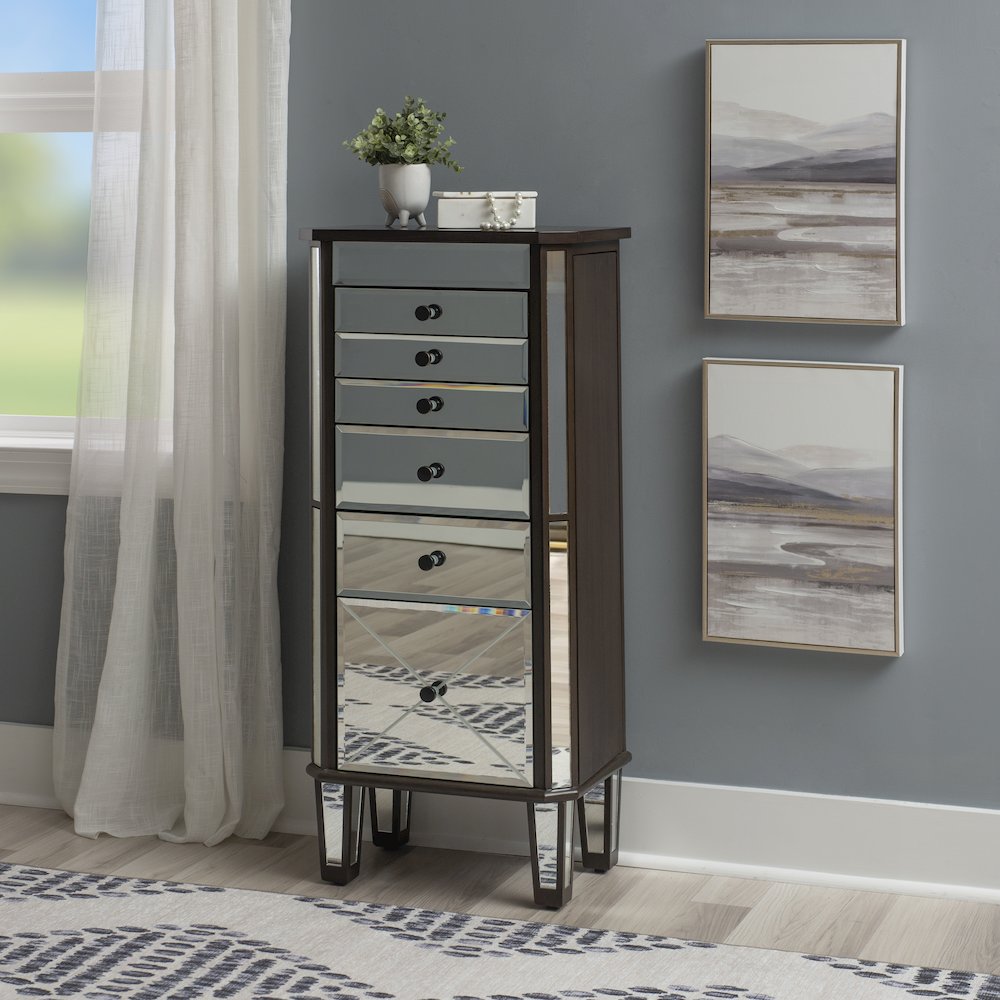 Jovi Jewelry Armoire. Picture 5