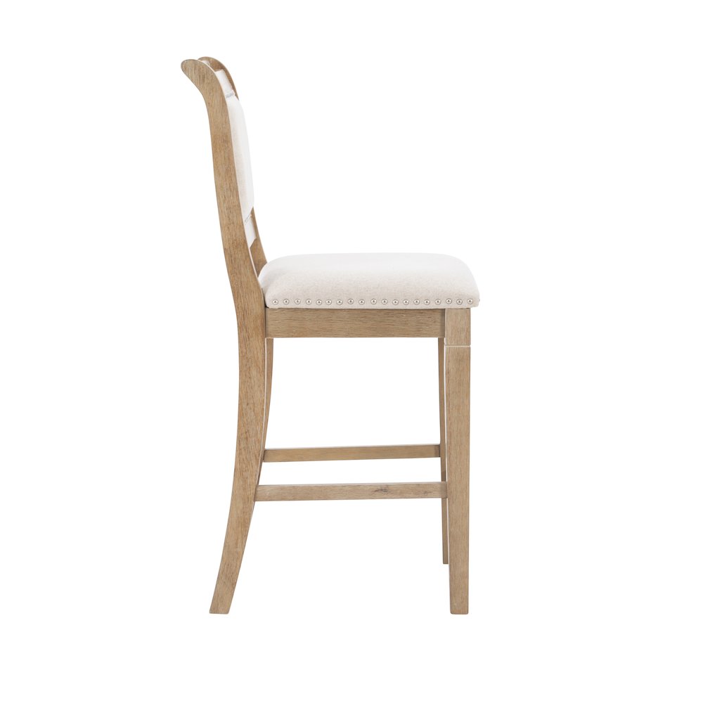 Emmy 26 In Natural Counter Stool. Picture 6