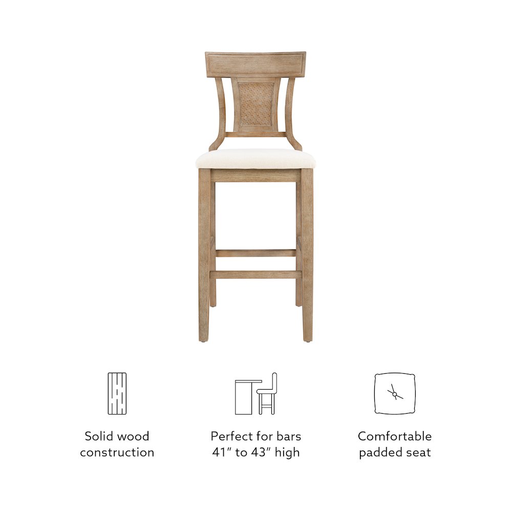 Rylan 30 In Bar Stool. Picture 13