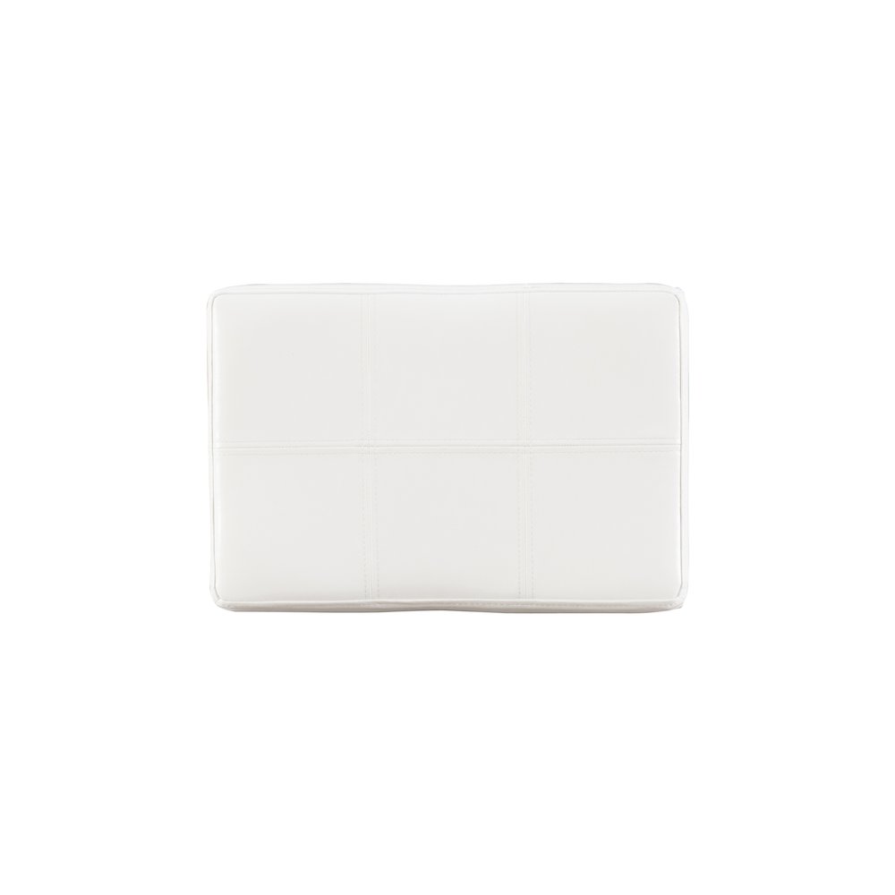 Claridge White Pu Counter Stool. Picture 8
