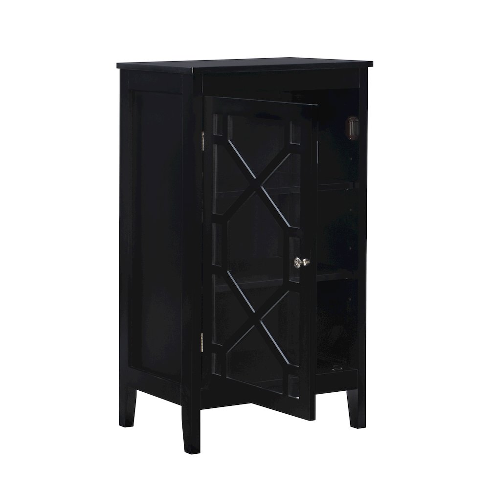 Fetti Black Small Cabinet. Picture 1