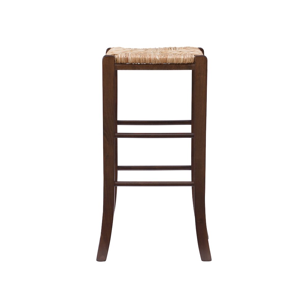 Gianna Backless Barstool Walnut Set Of 2. Picture 6