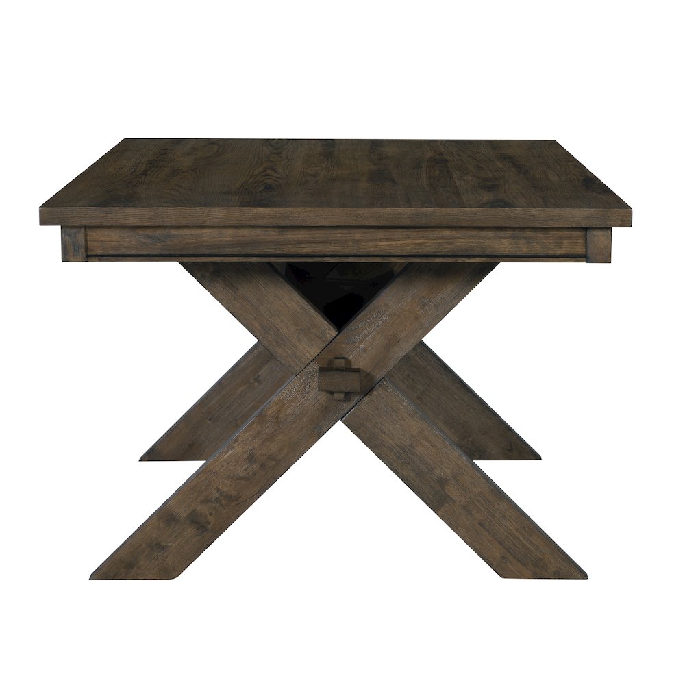 Turino Rustic Umber Dining Table. Picture 5