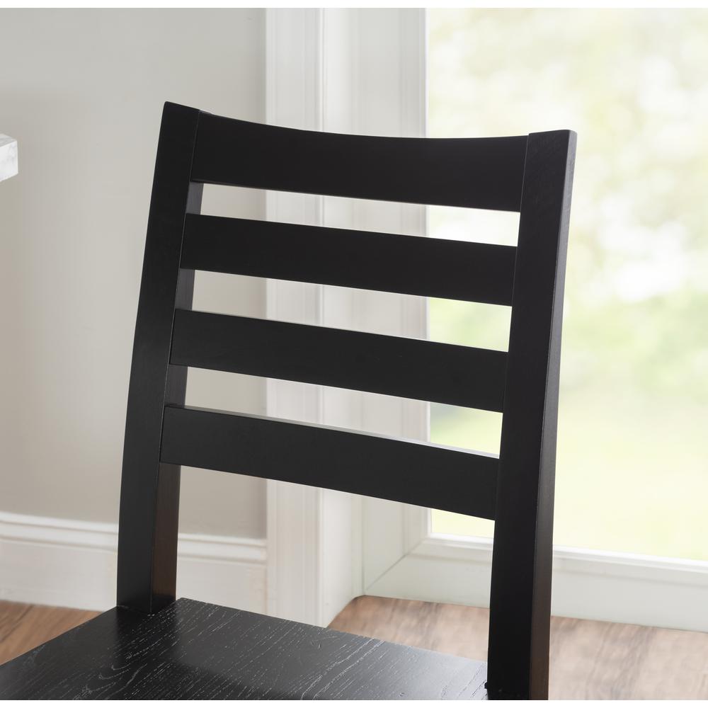 Flynn Counter Stool Black Set Of 2. Picture 8