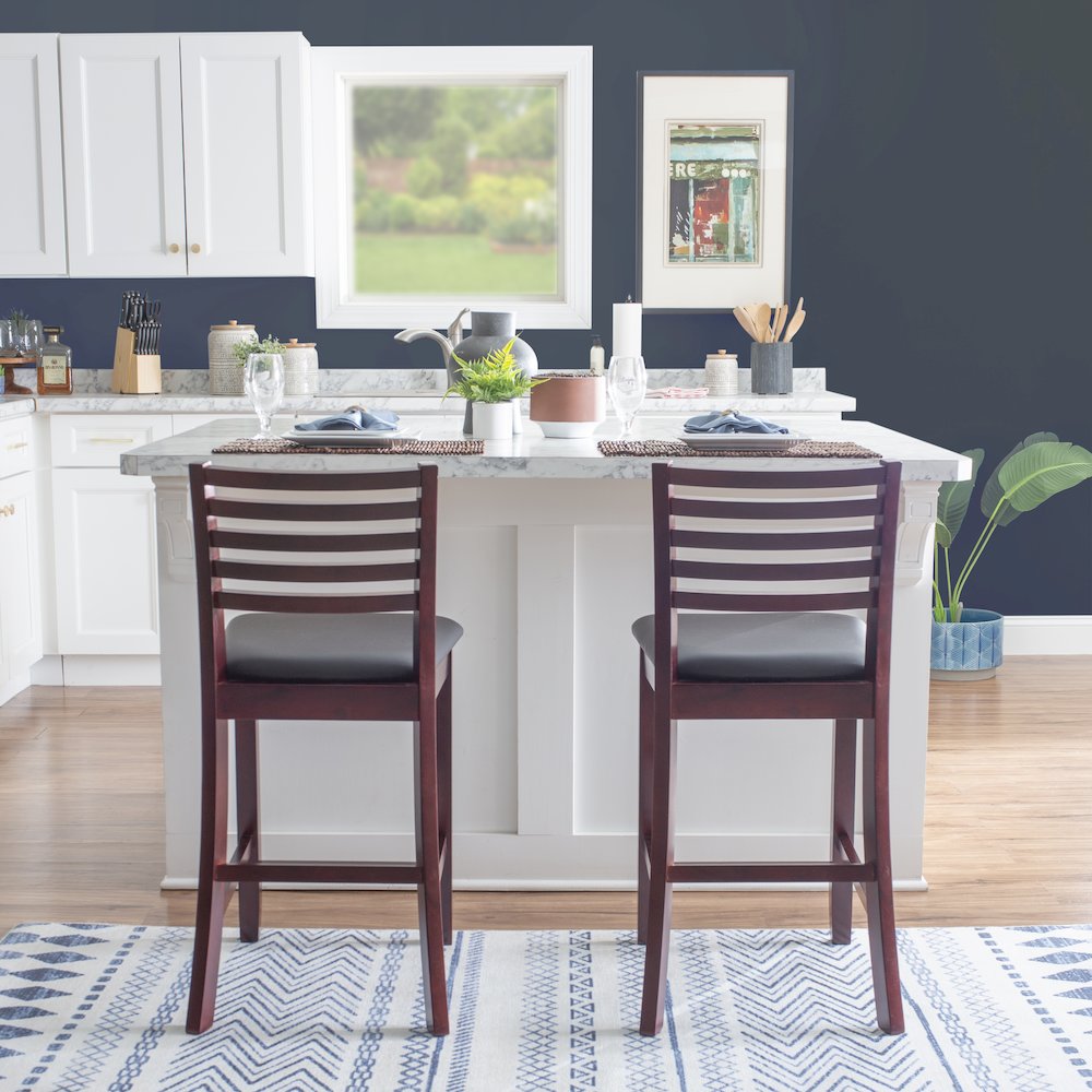 Triena 24 In Ladder Counter Stool. Picture 2