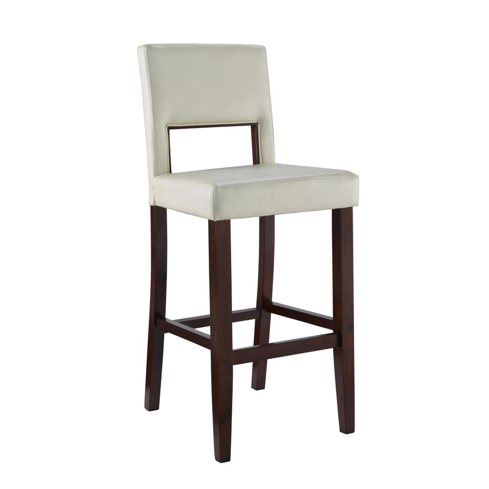 Vega Bar Stool White 30. Picture 6