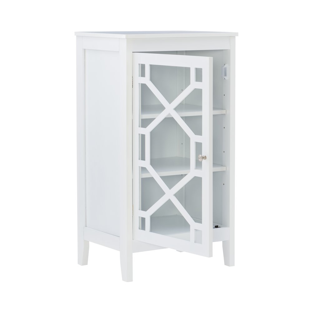Fetti White Small Cabinet. Picture 1