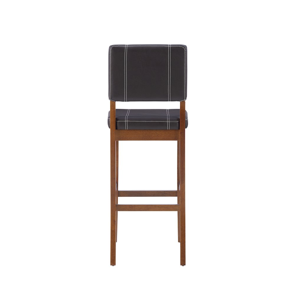 Milano Bar Stool Brown 30. Picture 7
