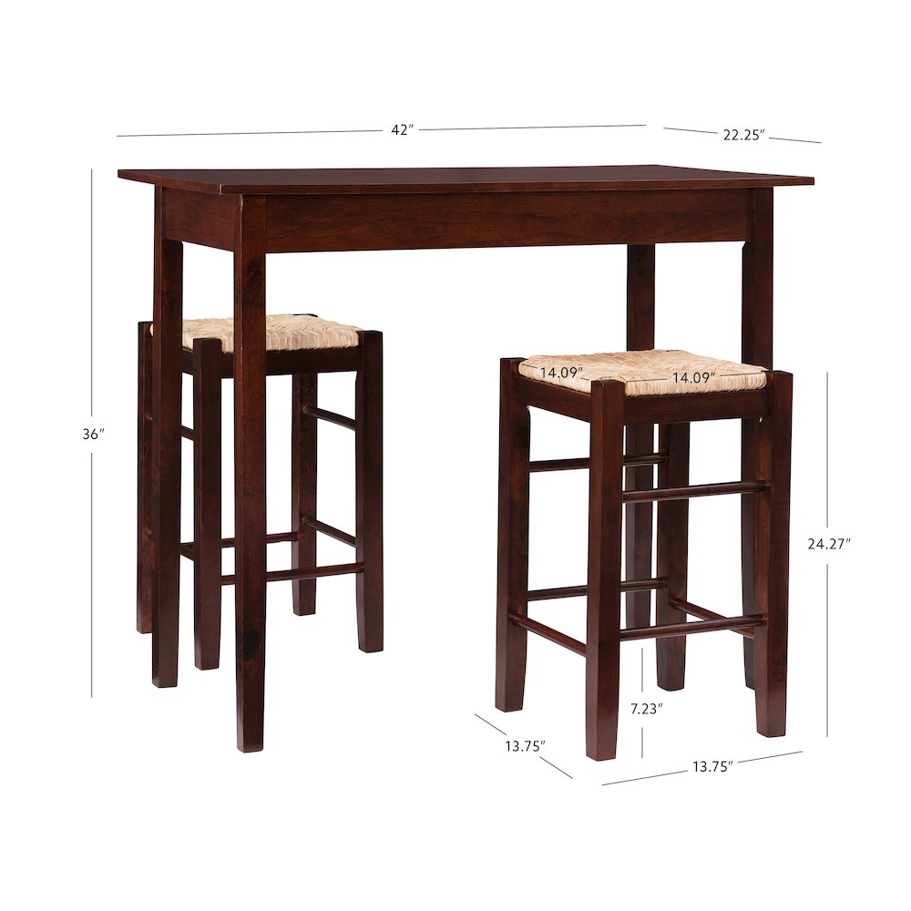 Tavern Three Piece Counter Set. Picture 7