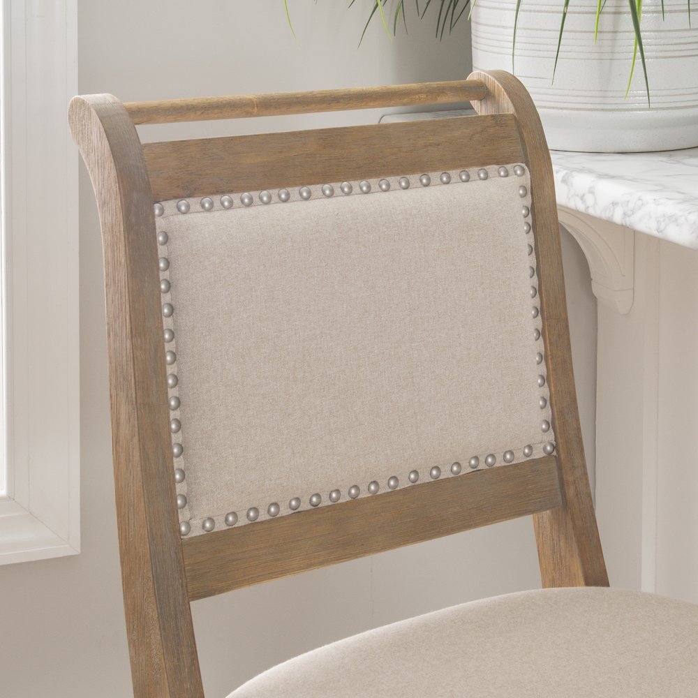 Emmy 30 In Natural Bar Stool. Picture 5
