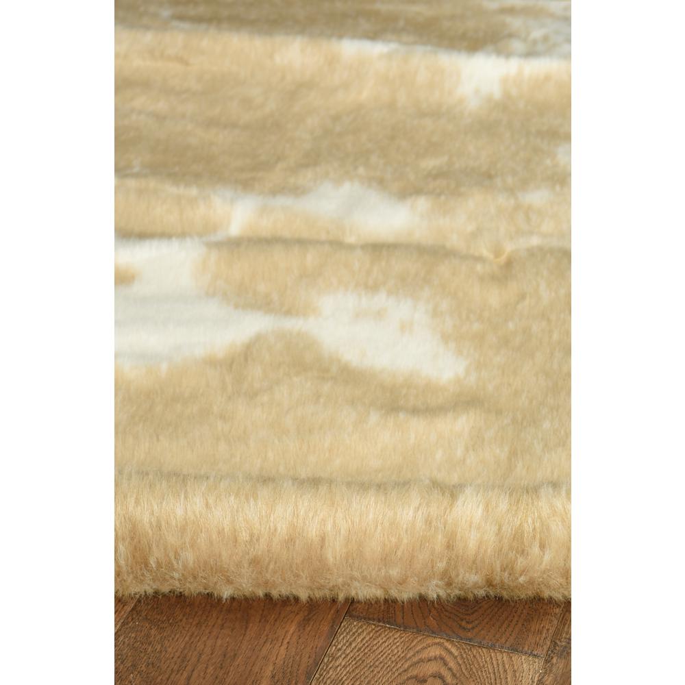 FAUX HIDE MINI CARAMELCREAM MIX, Rug. Picture 5